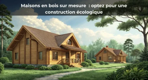 Maisons en bois sur mesure : optez pour une construction écologique