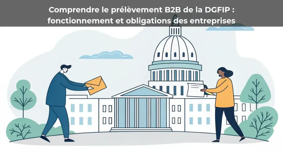 Comprendre le prélèvement B2B de la DGFIP : fonctionnement et obligations des entreprises