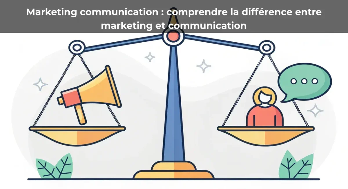 Marketing communication : comprendre la différence entre marketing et communication