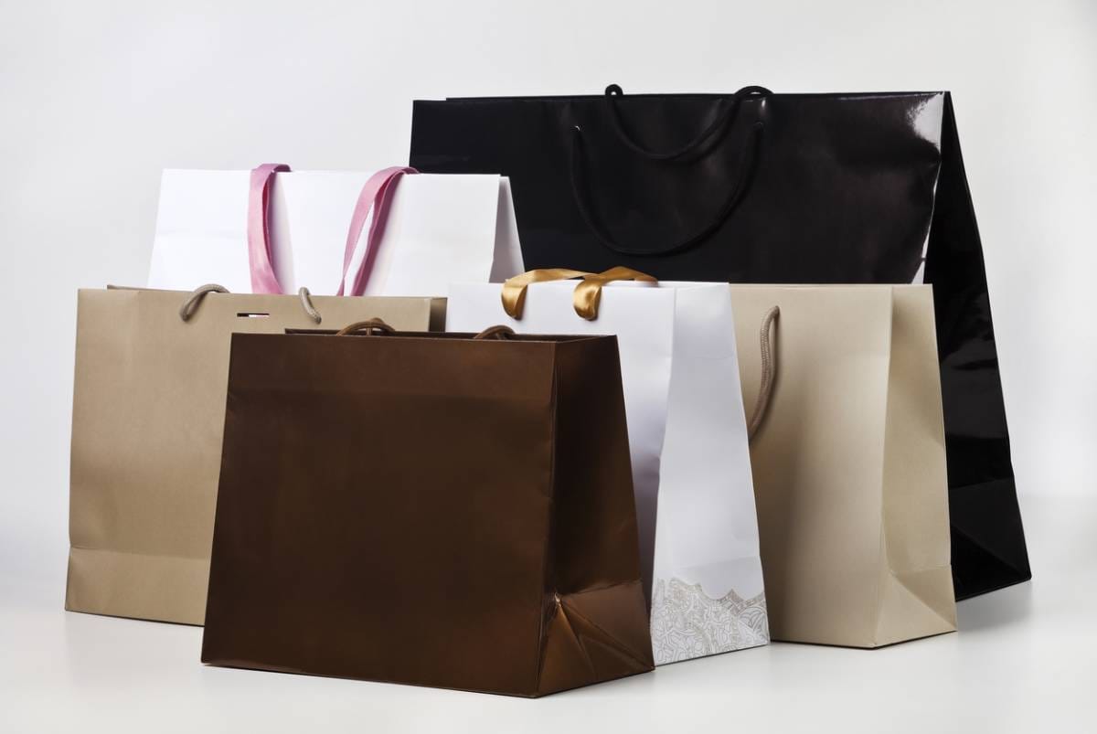 sac papier luxe emballage boutique